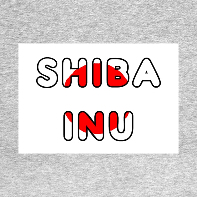 shiba inu flag in name by Wanderingangel